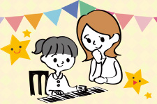 ピアノを習う子どもの保護者同士の交流