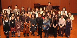 2004年度の東京室内楽研修会参加者