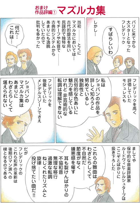 おまけ　作品評編（１）　マズルカ集