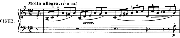 C.チェルニー《根音バスのあらゆる和音についての実践的な知識を得るための練習曲集》作品838, 第1番