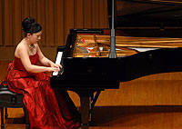 2010年度ピティナ・ピアノコンペティション(A1カテゴリー) 全国決勝大会の演奏の様子＠王子ホール
