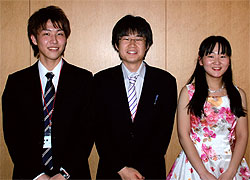 取材にご協力いただいた六連理事の（左から）三田啓之さん、門沢弘征さん、沼田理美さん