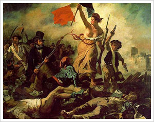 Eugène Delacroix - La liberté guidant le peuple