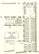 旧サル・プレイエルの座席表（550席）