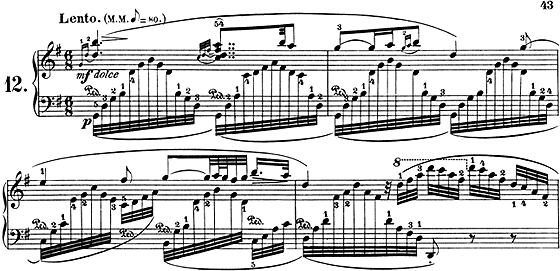 フィールド：ノクターン第１２番