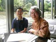 舘野先生＆亀田さん