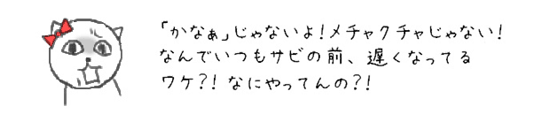 「かなぁ」じゃないよ！メチャクチャじゃない！なんでそこのレドレドのとこいつも遅くなんの？それにサビのミ、ドのとこ、いつも音ひっくりかえるじゃん！なにやってんの？！