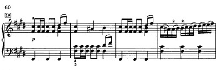 Ｂ ９~22小節